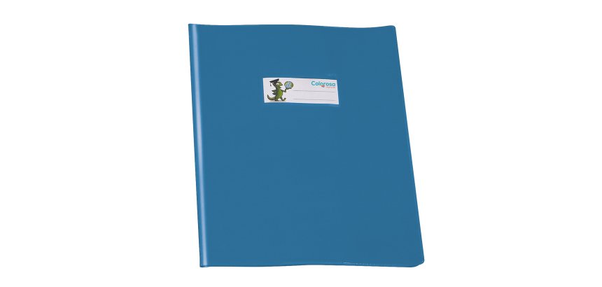 Coprimaxi GreenLine - 21 x 30 cm - PVC - 220 mic - c/alette - lucido - blu - Colorosa