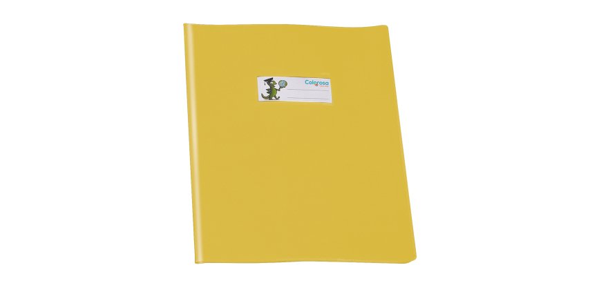 Coprimaxi GreenLine - 21 x 30 cm - PVC - 220 mic - c/alette - lucido - giallo - Colorosa
