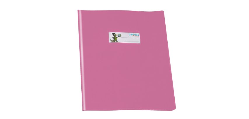 Coprimaxi GreenLine - 21 x 30 cm - PVC - 220 mic - c/alette - lucido - rosa - Colorosa