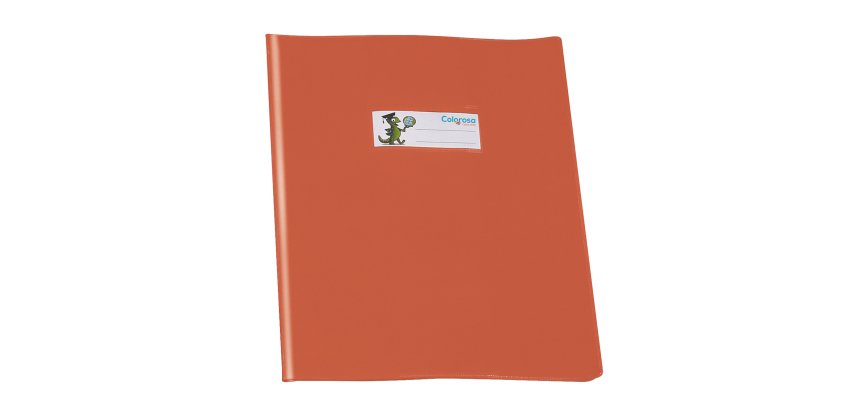 Coprimaxi GreenLine - 21 x 30 cm - PVC - 220 mic - c/alette - lucido - arancione - Colorosa