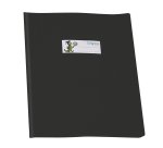 Coprimaxi GreenLine - 21 x 30 cm - PVC - 220 mic - c/alette - lucido - nero - Colorosa