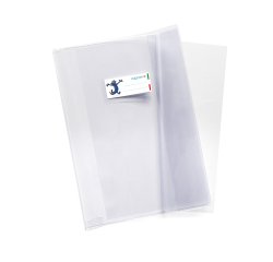 Coprimaxi Supercristallo - c/alette - PVC - 21 x 30 cm - 200 mic - trasparente neutro - Colorosa