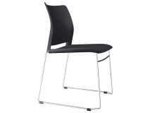 Seduta attesa Alpha APS - senza braccioli - nero - Unisit