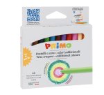 Pastelli a cera - Ø 9 mm x 85 mm - Primo - conf. 12 pezzi