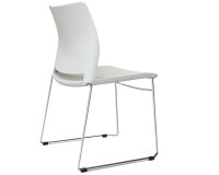 Seduta attesa Alpha APS - senza braccioli - bianco - Unisit