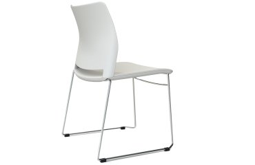 Seduta attesa Alpha APS - senza braccioli - bianco - Unisit