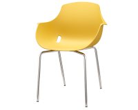 Seduta attesa Goa GO4G - giallo - Unisit