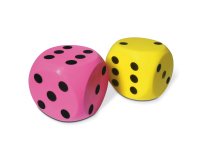 Dado gigante - in spugna - 15 x 15 x 15 cm - CWR