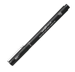 En_rotulador uniball pin calibrado micrometrico 1 mm color negro