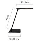 Lampada Linka - a led - 6,4 W - nero - Unilux