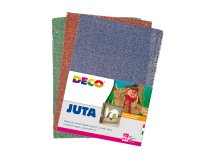 Juta naturale - 20 x 30 cm - colori assortiti - Deco - conf.10 pezzi