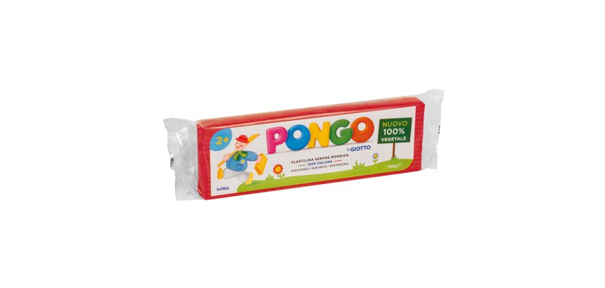 Pasta Pongo - panetto 350 gr - rosso - Giotto
