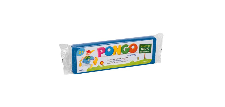 Pasta Pongo - panetto 350 gr - azzurro - Giotto