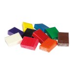 Pasta Pongo - panetto 50 gr - colori assortiti - Giotto - conf.10 pezzi