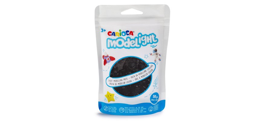 Pasta Model Light - 50 gr - nero - Carioca