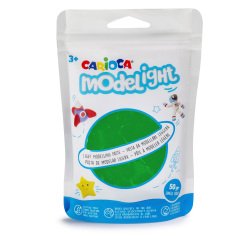 Pasta Model Light - 50 gr - verde - Carioca