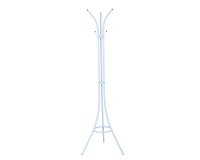 Appendiabiti - 3 supporti - 175 cm - acciaio - bianco - King Collection