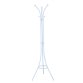 Appendiabiti - 3 supporti - 175 cm - acciaio - bianco - King Collection