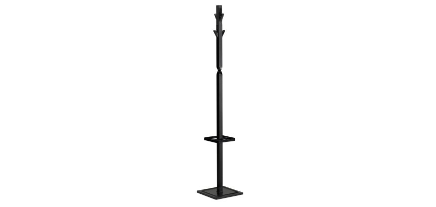 Appendiabiti Space - 175 cm - metallo - nero - Unisit