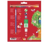 Matite colorate Color Grip - acquerellabili - Faber-Castell - scatola 24 pezzi