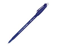 Penna a sfera con cappuccio Replay - cancellabile - punta 1 mm - blu - Papermate
