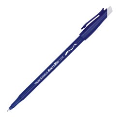Penna a sfera con cappuccio Replay - cancellabile - punta 1 mm - blu - Papermate