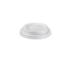 Tappo per bicchiere - in CPLA - bianco - 115 ml - Leone - conf. 1000 pezzi