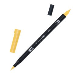Pennarello Dual Brush N991 - light ochre - Tombow