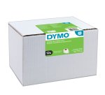DYMO Authentic LabelWriter Large Shipping Labels/Name Badges | 54mm x 101mm | 12 Rolls of 220 (2,640 Easy-Peel Labels) | Self-Adhesive | for LabelWriter Label Makers