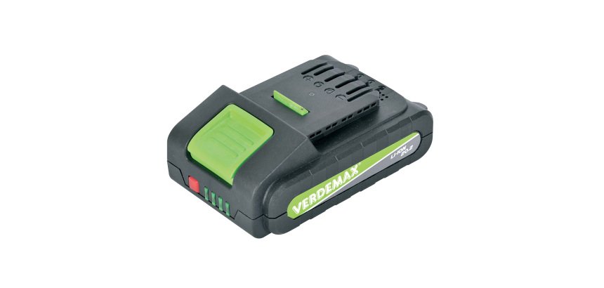 Batteria di ricambio - per attrezzi - 20 V - 2,5 AH - art. 4356 - Verdemax