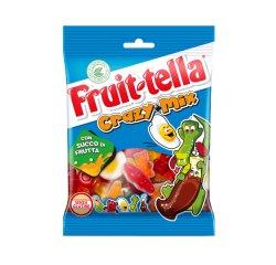 Caramella gommosa - crazy mix - 175 gr - Fruit-Tella