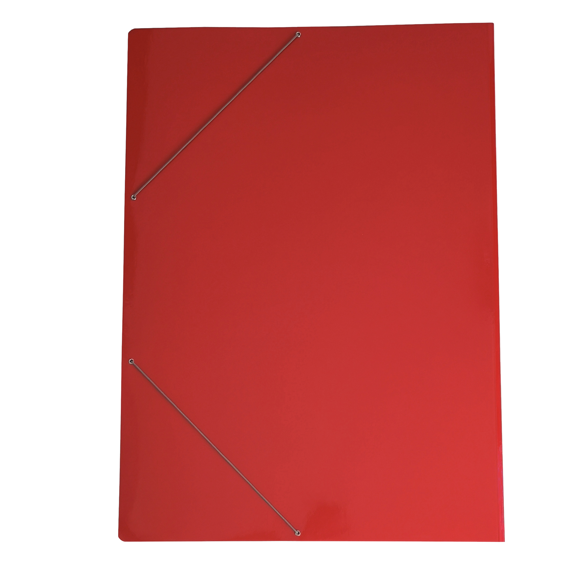 Cartella con elastico 71LD - cartoncino plast. - 70 x 100 cm - rosso - Cart.  Garda su