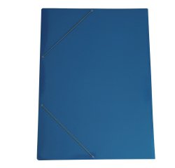 Cartella con elastico 71LD - cartoncino plast. - 70 x 100 cm - azzurro - Cartotecnica del Garda