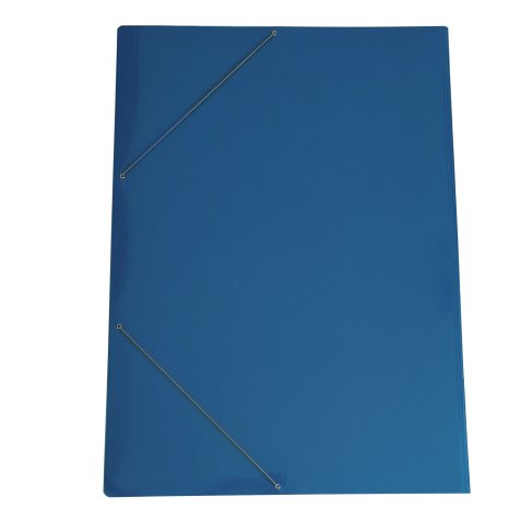 Cartella con elastico 71LD - cartoncino plast. - 70 x 100 cm - azzurro - Cartotecnica del Garda