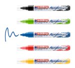 Marcatore permanente acrilico 5100 - punta tonda - da 2 a 3 mm - colori assortiti basic - Edding - conf. 5 pezzi