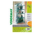 Telo di ricambio - per serra Azalea a 4 ripiani - trasparente - Verdemax