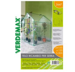 Telo di ricambio - per serra a casetta Clematis - trasparente - Verdemax