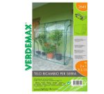 Telo di ricambio - per serra a parete Oleander - trasparente - Verdemax