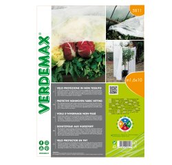 Velo di protezione - per piante - 1,6 x 10 m - 17 gr - bianco - Verdemax