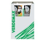 Cappuccio di protezione - per piante - 1 x 1,6 m - 17 gr - TNT - bianco - Verdemax - conf.3 pezzi