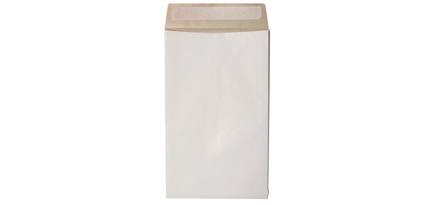 Sacchetto Secursac - antistrappo - A4 - 25 x 35 x 4 cm - 130 gr - bianco - Blasetti - conf. 100 pezzi