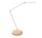 Lampada Giant - a led - con base in legno - bianco - Cep
