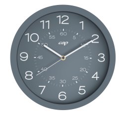 Orologio da parete Mineral Orion 820 Ri - diametro 30 cm - grigio - Cep