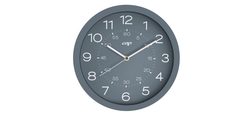 Orologio da parete Mineral Orion 820 Ri - diametro 30 cm - grigio - Cep
