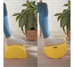 Poggiapiedi Ergo Cosy - giallo - Leitz