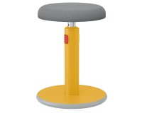 Sgabello sit-stand Ergo Cosy - giallo - Leitz