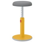 Sgabello sit-stand Ergo Cosy - giallo - Leitz
