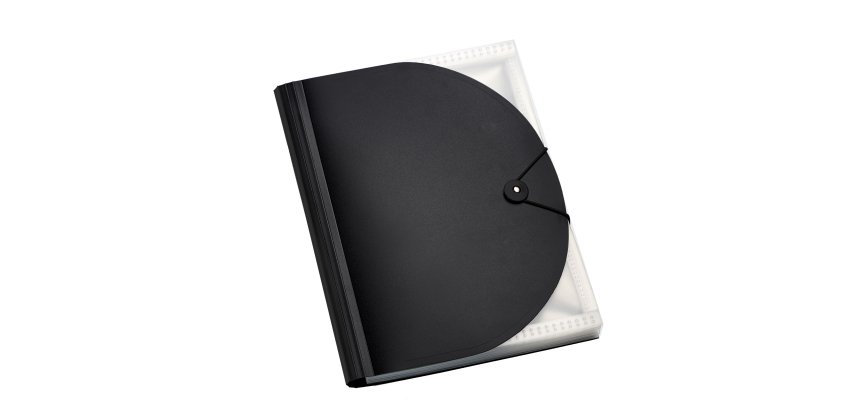 Portadocumenti a soffietto Plastidea - 13 tasche - A4 - PP - nero - Iternet