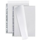 Portalistini Jolly - 12 buste forate - 22 x 30 cm - PP trasparnte - liscio - Sei rota