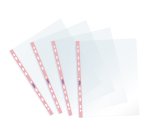 Buste forate Pastel - c/ banda - liscia - 22 x 30 cm - rosa - Favorit - conf. 25 pezzi